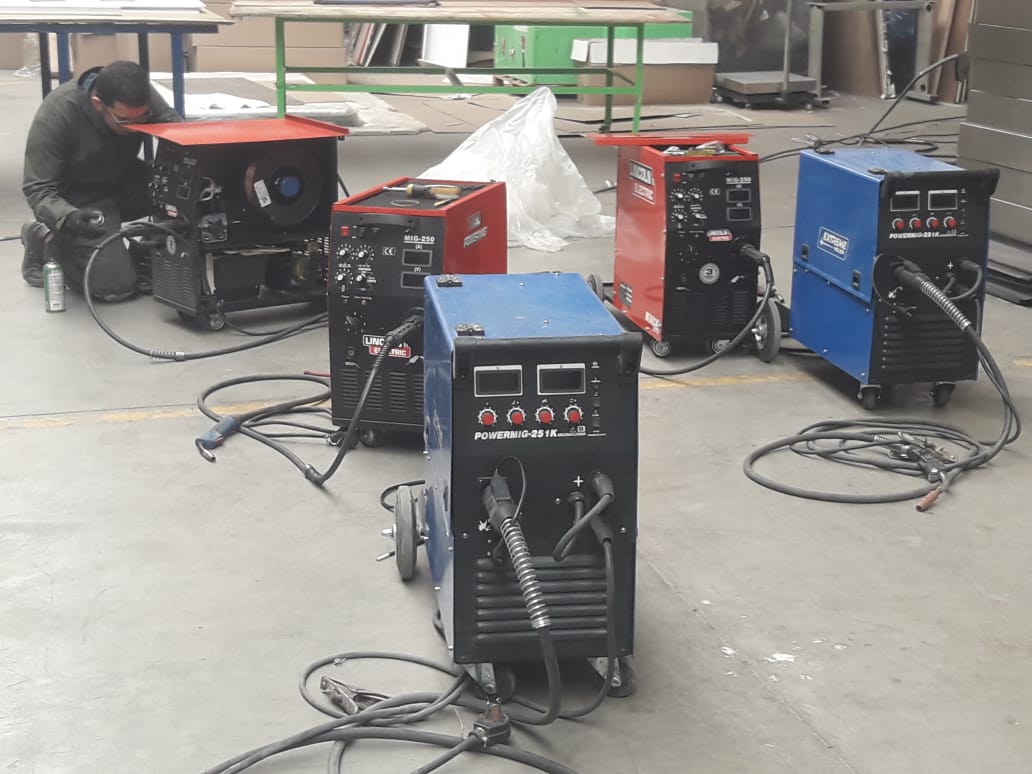 servicio tecnico equipos de soldadura MIG